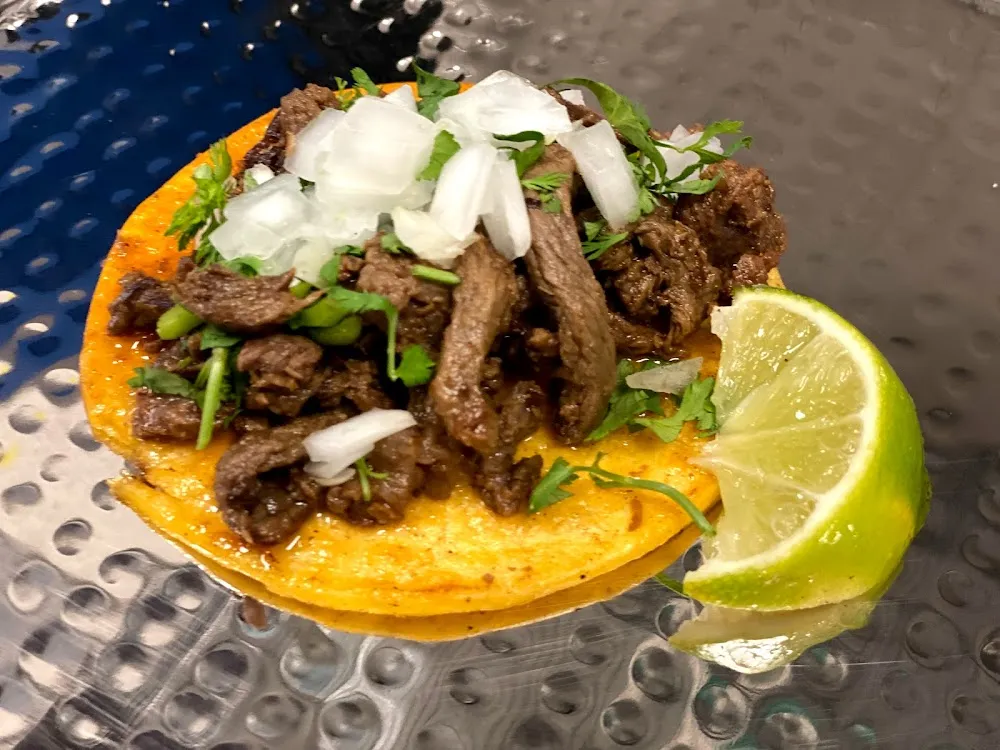 Meat and Chicken Street Tacos